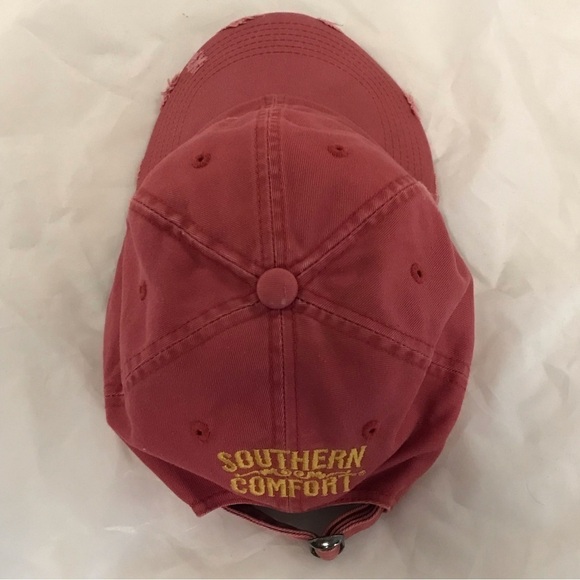 District Threads Vintage - Distressed Southern Comfort Whiskey Ball Cap - Picture 11 of 13